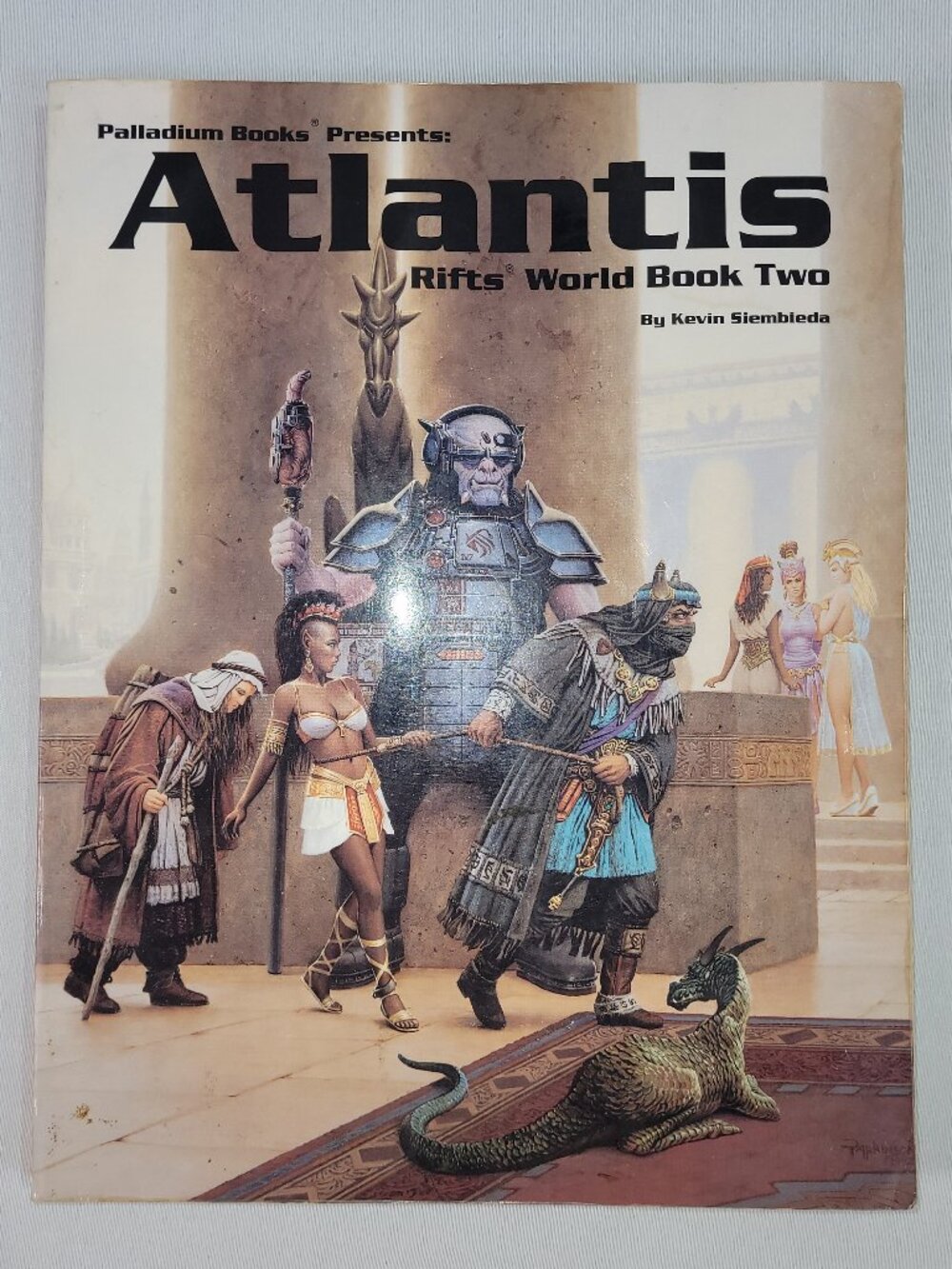 Palladium Atlantis Rifts World #2 RPG Fantasy Softcover Game Book Manual